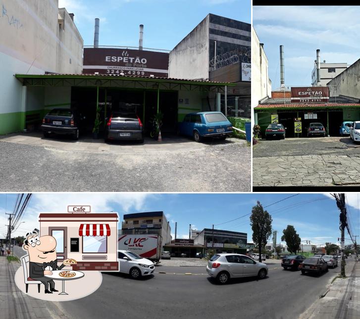 Veja imagens do exterior do Espetão Tá na Brasa