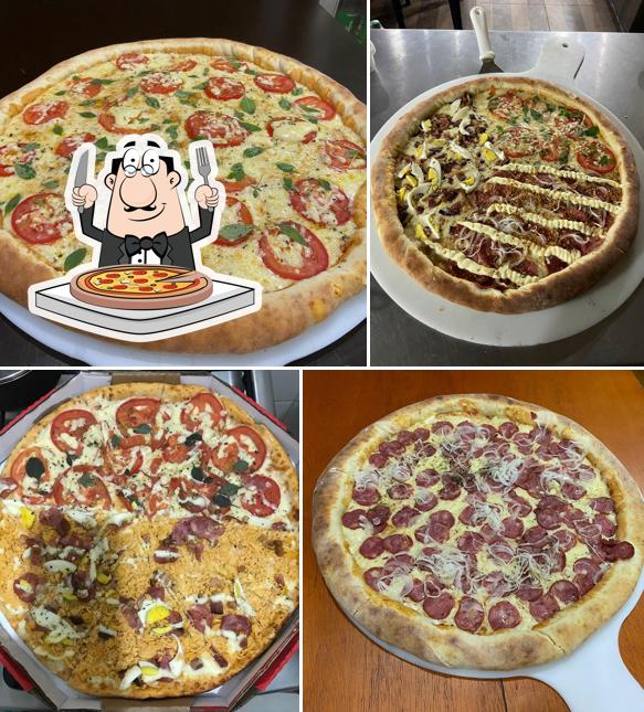 Experimente diferentes estilos de pizza