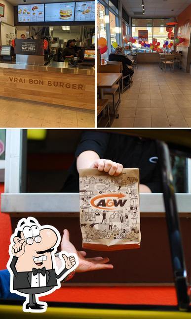 L'intérieur de A&W Canada