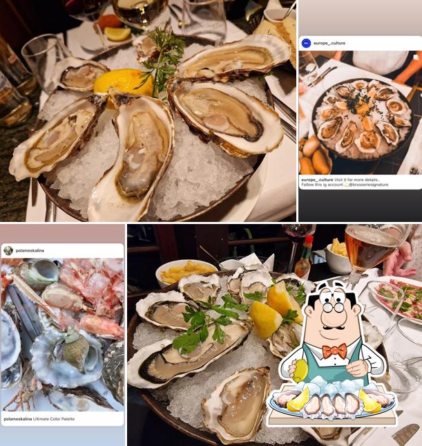 Huîtres à Brasserie Signature