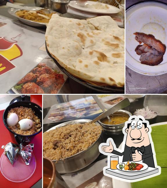 Meals at KMS Hakkim Kalyana Biriyani Restaurant