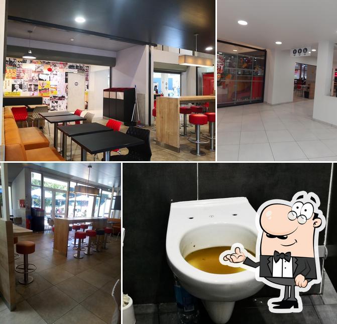 L'intérieur de KFC Longeville Sud