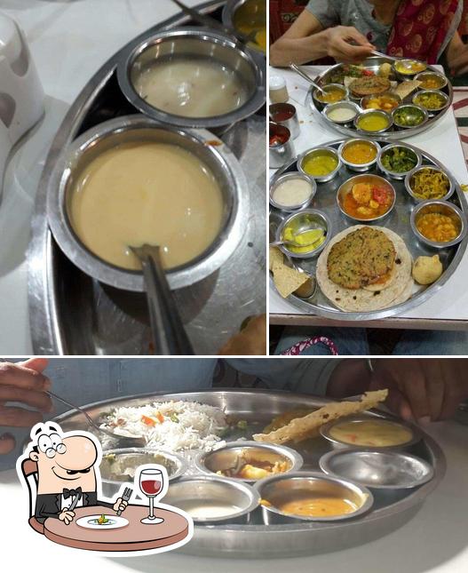 Food at Laxmi Gujrati Thali