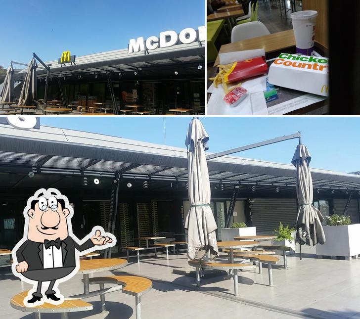 Gli interni di McDonald's Roma Olgiata