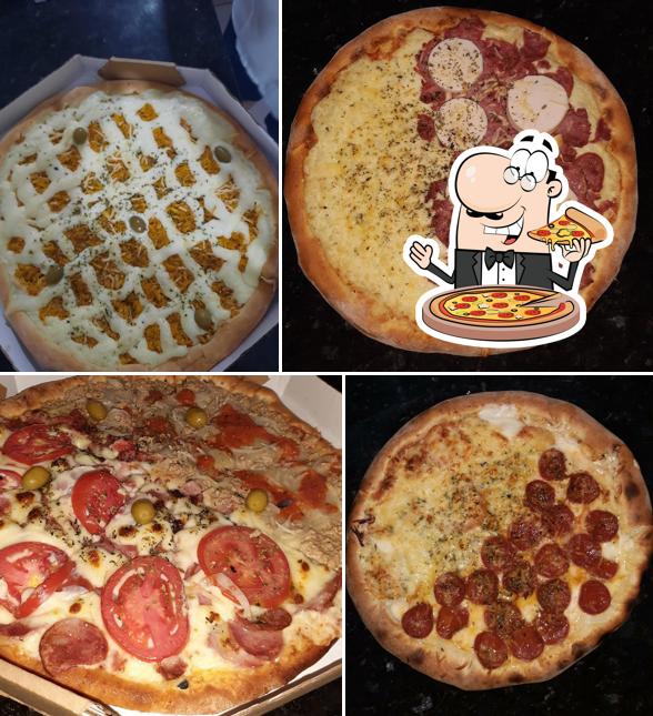 Peça pizza no Pizzaria Heeque