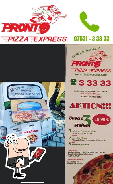 Взгляните на фотографию пиццерии "Pronto Pizza Express"