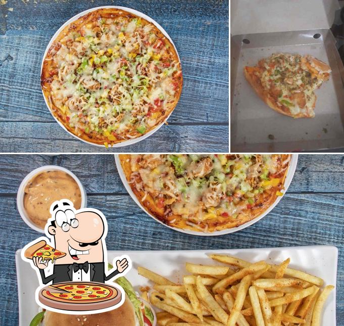 Pick pizza at Fried n Fries