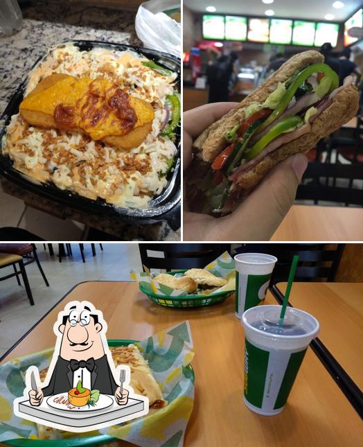 Comida em Subway