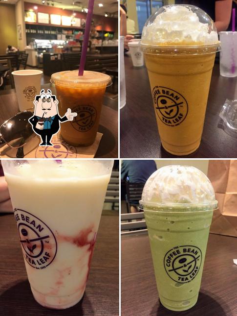 The Coffee Bean & Tea Leaf Kapiolani offers a selection of drinks