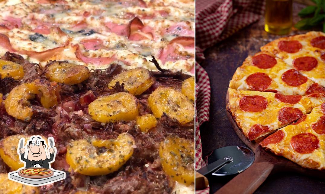 Experimente diversos variedades de pizza