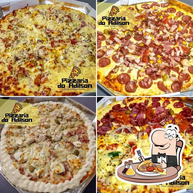 Escolha diversos tipos de pizza