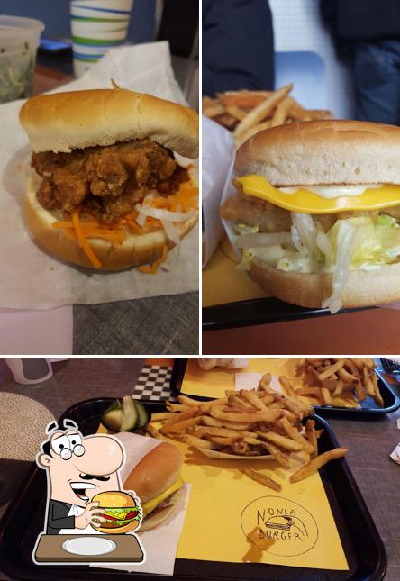 Попробуйте гамбургеры в "Nonla Burger - Burdick St."