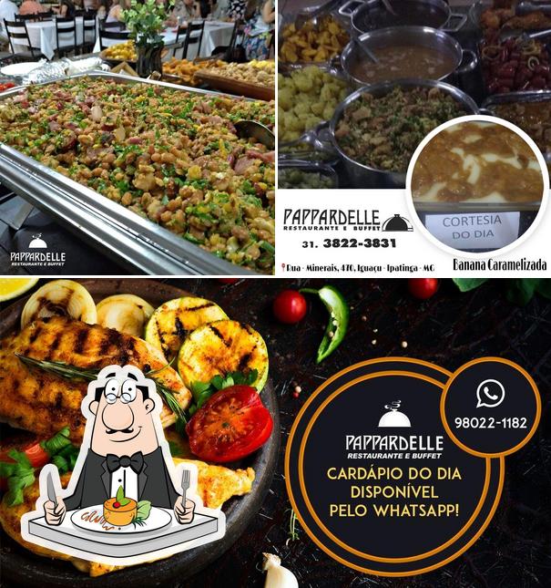 Comida en Restaurante Buffet e Espaço para Eventos Pappardelle