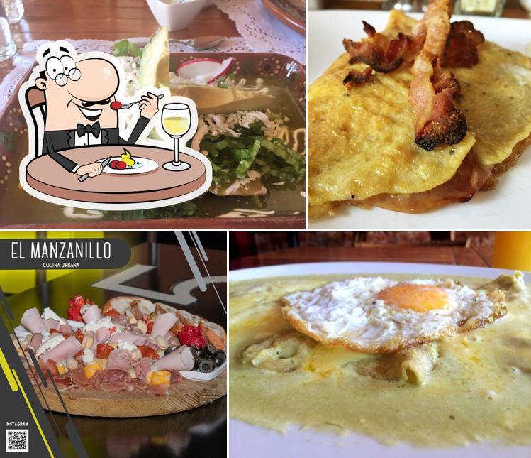 Meals at El Manzanillo Restaurante