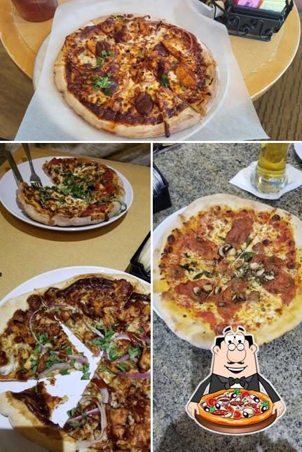 Pick pizza at California Pizza Kitchen