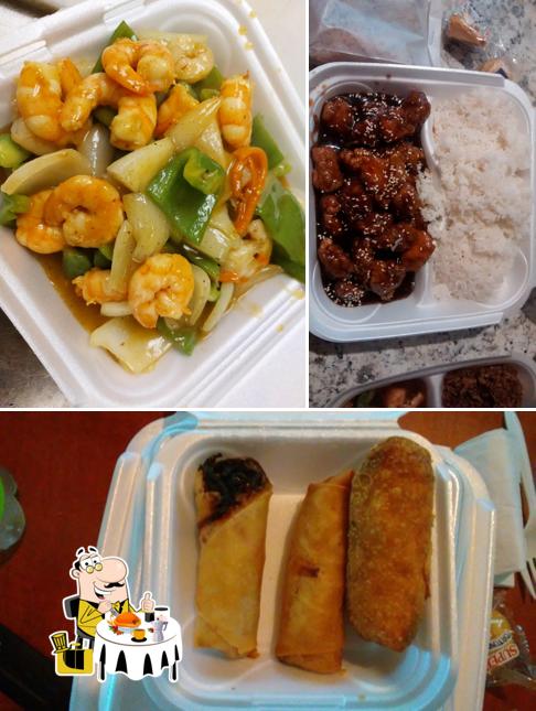 Food at Moy Kong Express Inc