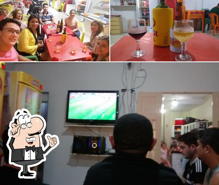 O interior do Bar da Diva