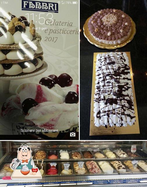 MAFALDA Gelateria & Bar offre un'ampia varietà di dessert