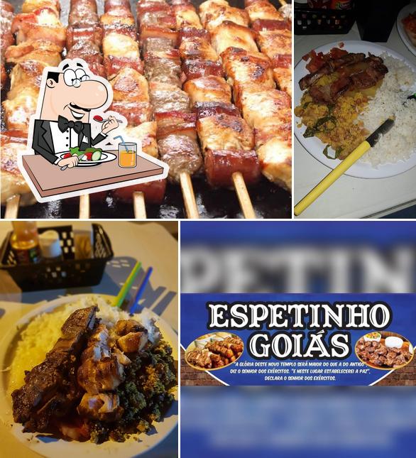 Comida em Espetinho Da Goiás