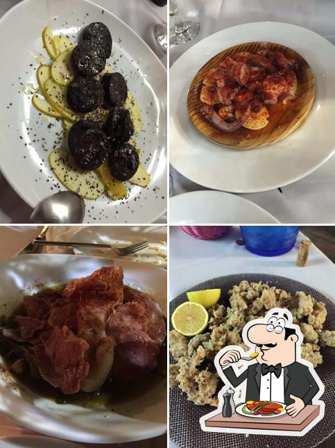 Platos en Restaurant gallec A´Peregrina