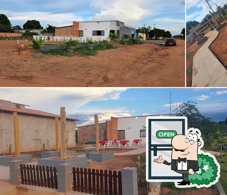 Veja imagens do exterior do SUPER MARIO BROS PIZZARIA