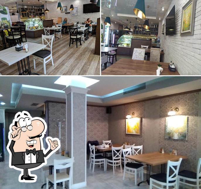 L'intérieur de Vege Joy Restaurant - Pizza & Burger