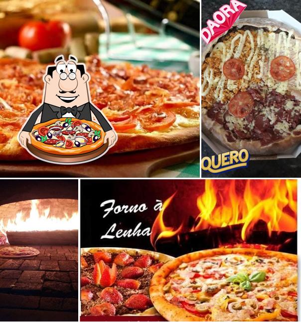 Consiga diferentes estilos de pizza