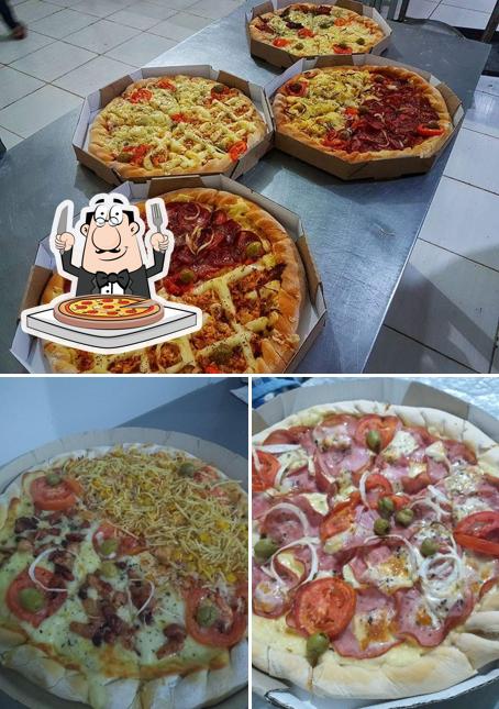 Consiga diversos tipos de pizza