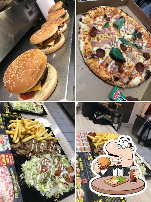 Hamburger à PIZZA KING