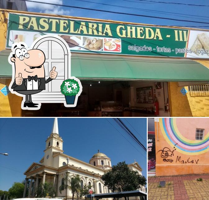 O exterior do Pastelaria Gheda III