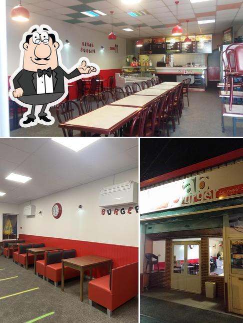 L'intérieur de Kebab Burger