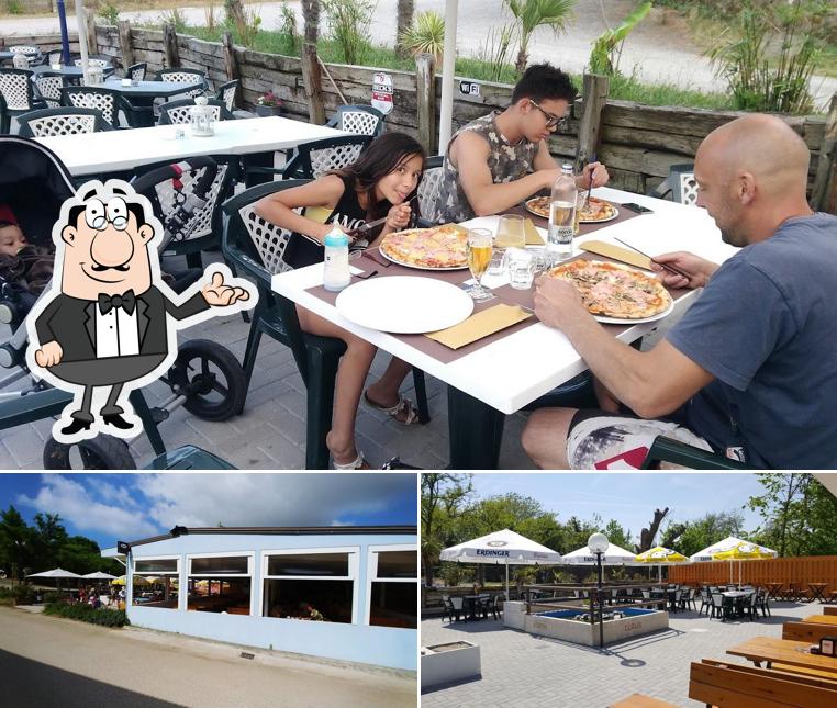 Gli interni di Bar / Ristorante / Pizzeria KLAUS