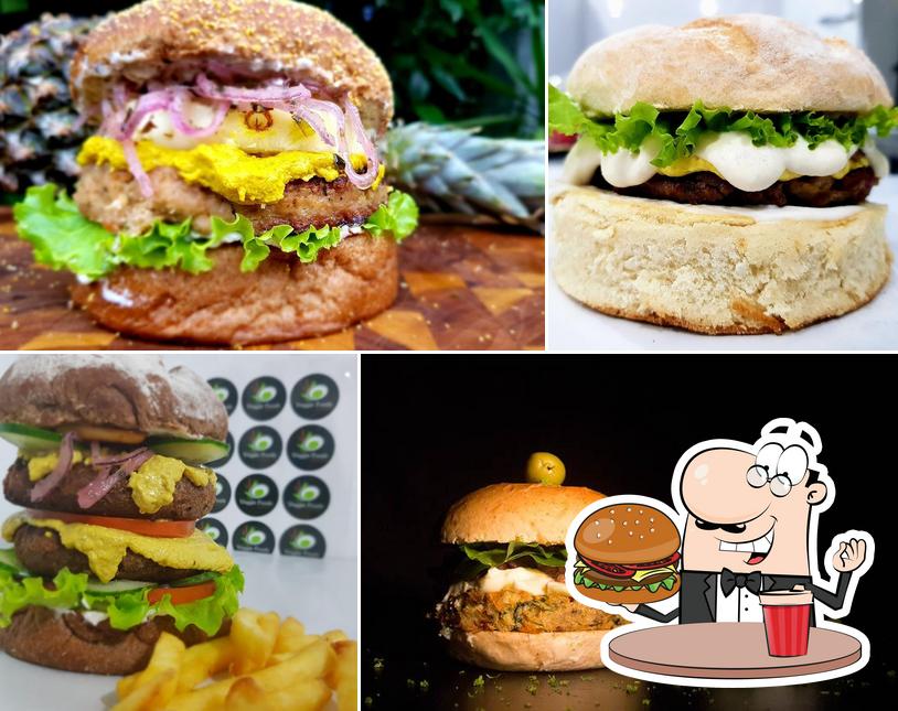 Veggie Foods • Restaurante Vegano’s burgers will suit different tastes