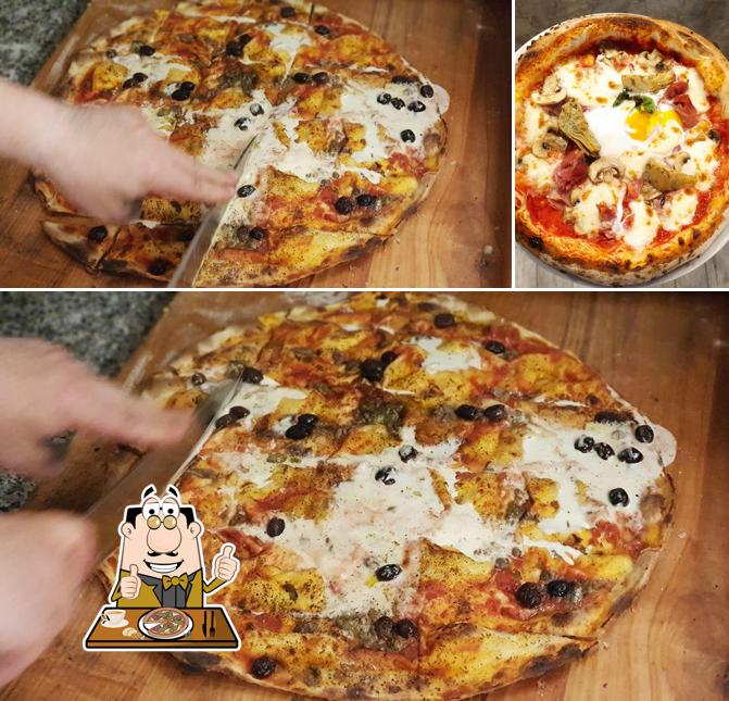 A Ristorante Pizzeria U Cantu, puoi ordinare una bella pizza