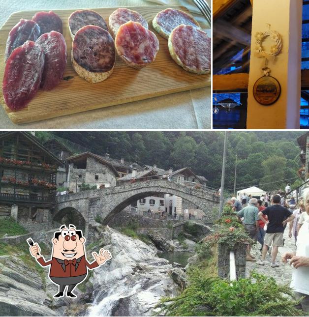 La foto della cibo e esterno di La Crüggia Dal Punt
