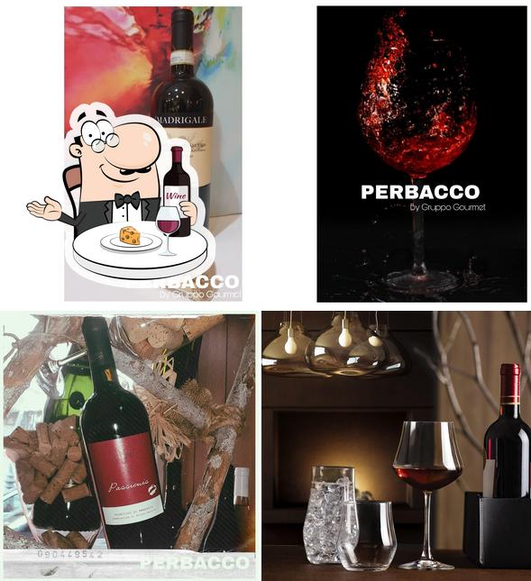 È gradevole prendersi un bicchiere di vino a Perbacco By Gruppo Gourmet