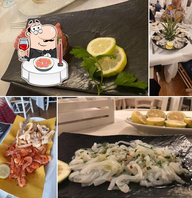 Tartare di tonno al Trattoria Lo Scalo
