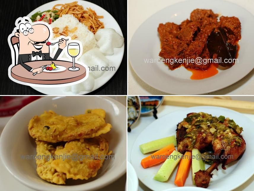 Food at Waroeng Kenjie ('warung kenji' - Manchester)