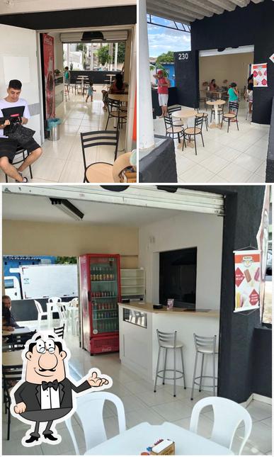 O interior do Ribas Foods & Beer