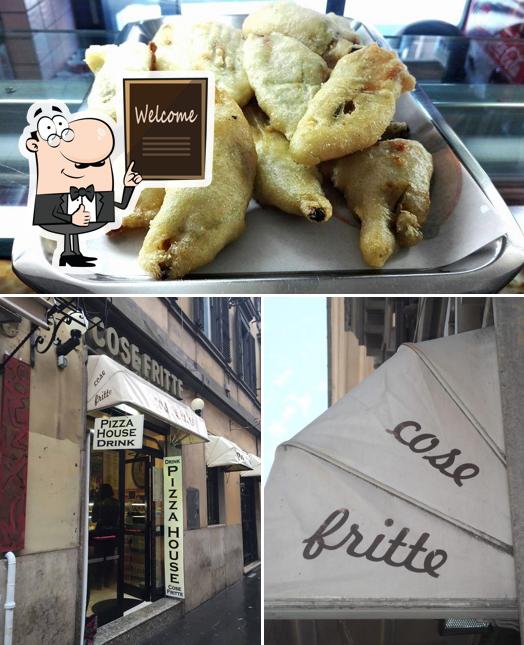 Look at the image of "Cose Fritte" Pizza al taglio