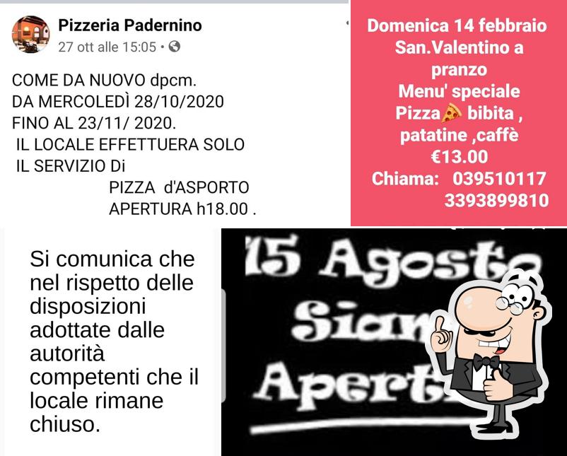 Ecco un'immagine di Pizzeria Padernino