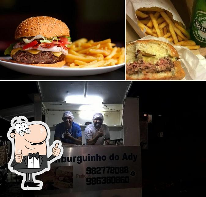 Look at the pic of Hamburguinho do ADY