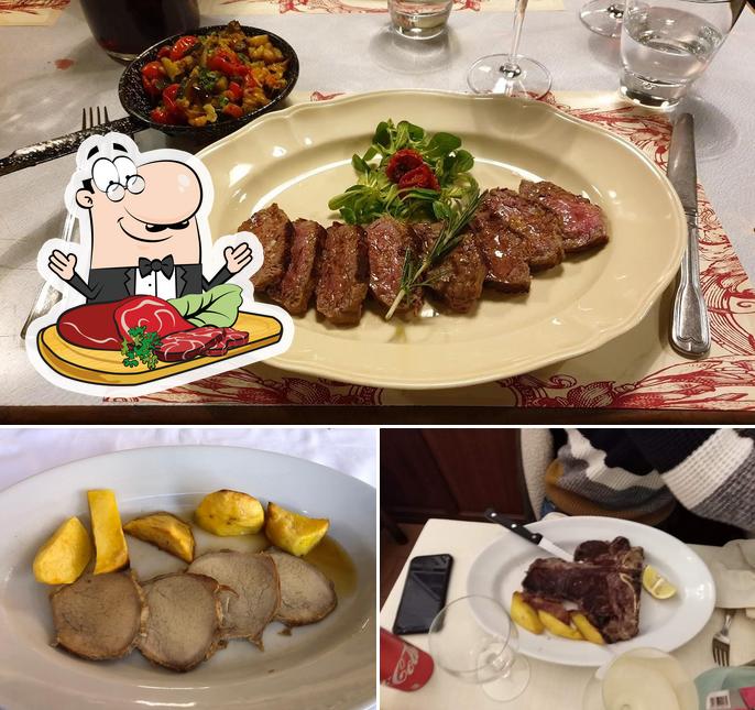 Try out meat meals at Ristorante Alvaro Al Circo Massimo