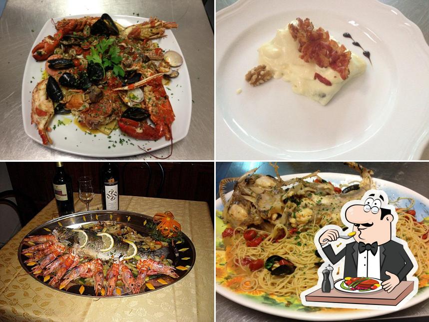Platti al Ristorante L'ancora