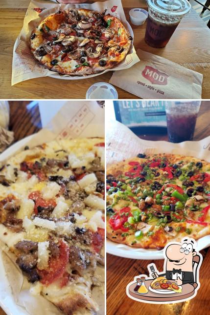 Pide una pizza en MOD Pizza