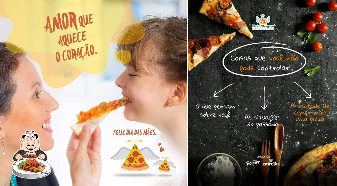 Platos en Divino Orégano Rodízio de Pizza em Casa