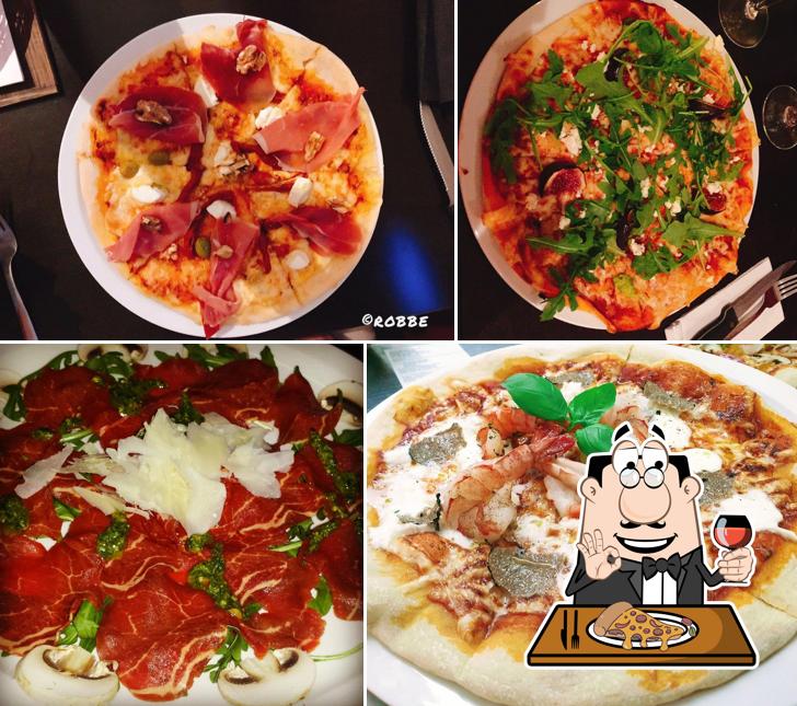 Elige entre diferentes formatos de pizza