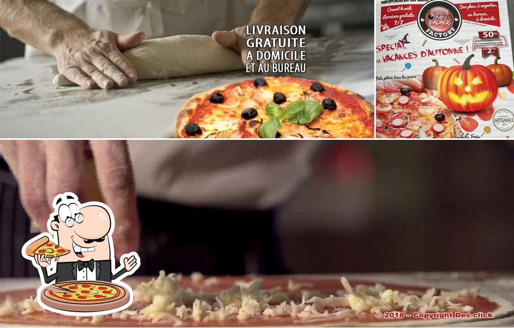 Essayez des pizzas à Gourmanzza