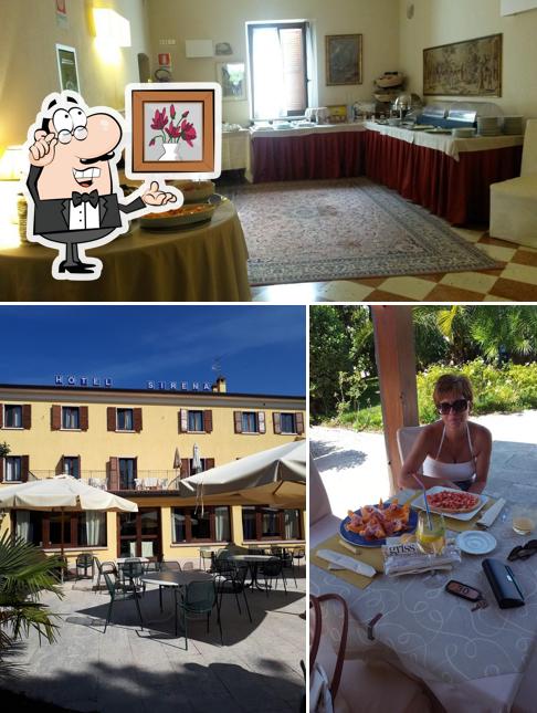 Gli interni di Hotel Sirena Albergo Ristorante