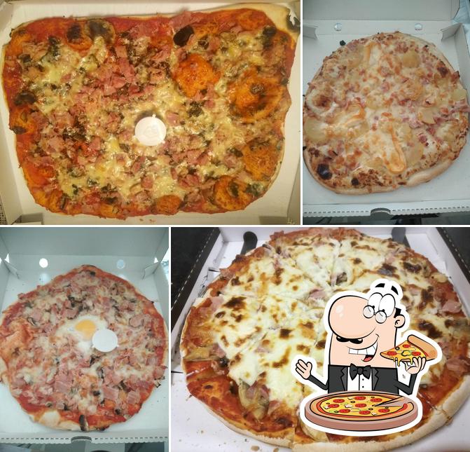 Choisissez différents genres de pizzas